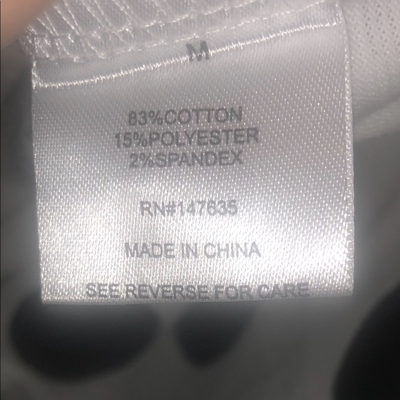 Romeo & Juliet Couture B&WPolk-a-Dot Pullover- NWT - Picture 6 of 7